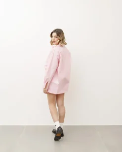 Abito camicia in cotone con fibbia – R7330