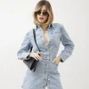 Abito corto in denim – H3002