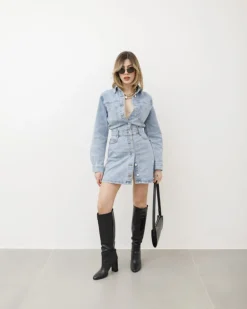 Abito corto in denim – H3002