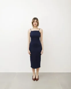 Abito in denim con spalline – L1193slc