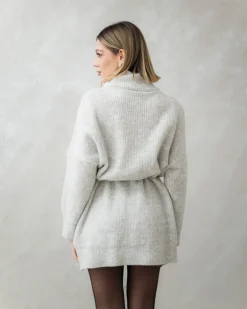 Abito in lana con collo alto – 88777