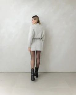 Abito in lana con collo alto – 88777