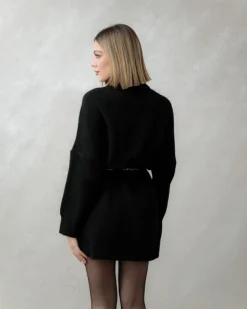 Abito in lana con collo alto – 88777