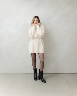 Abito in lana con collo alto – 88777