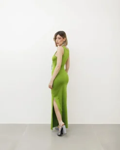 Abito in lycra con laccetto – 15877