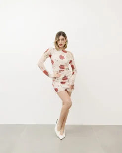 Abito in tulle stampato – 7224