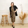 Abito lungo animalier – 5142 SLC