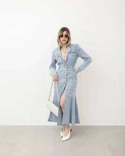 Abito lungo in denim – R7289