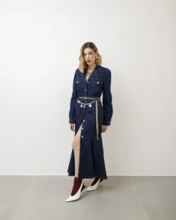 Abito lungo in denim – R7289