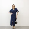Abito lungo in denim blue – R7512