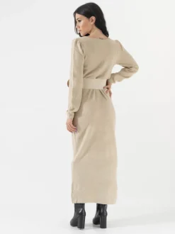 Abito lungo in maglia – 7763