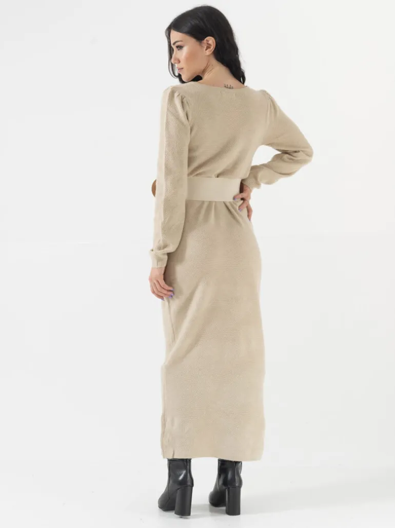 Abito lungo in maglia – 7763