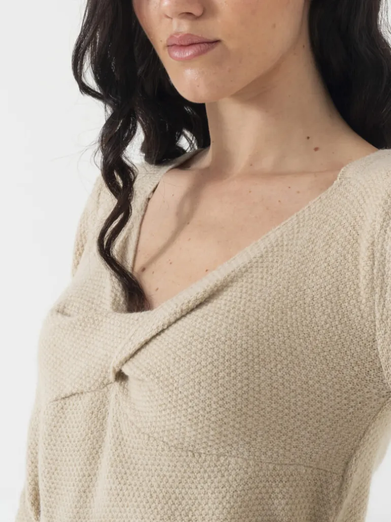 Abito lungo in maglia – 7763