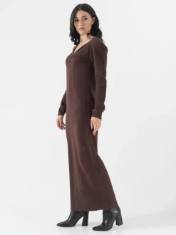 Abito lungo in maglia – 7763
