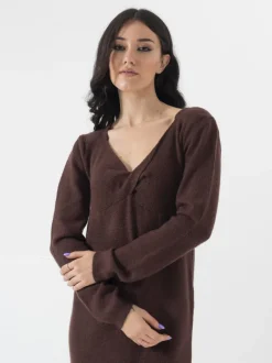 Abito lungo in maglia – 7763