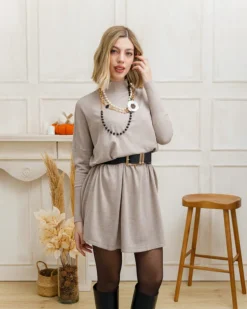 Abito pullover in maglia – G158
