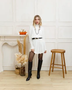 Abito pullover in maglia – G158