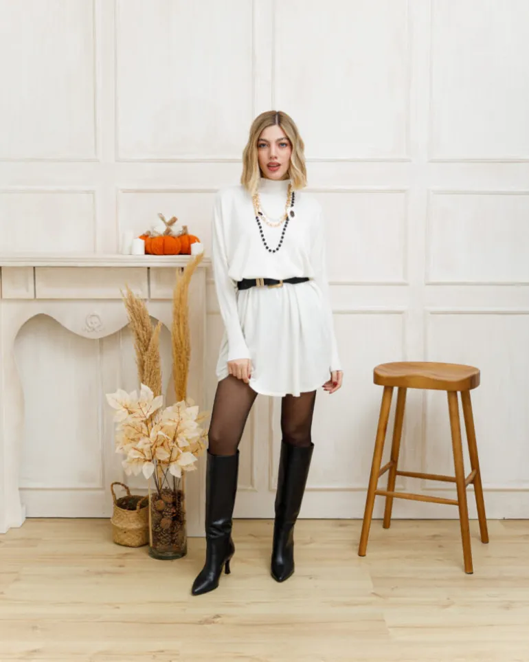 Abito pullover in maglia – G158