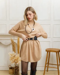 Abito pullover in maglia – G158
