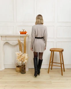 Abito pullover in maglia – G158