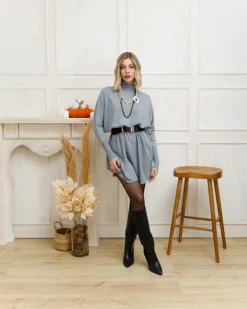Abito pullover in maglia – G158