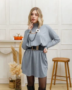 Abito pullover in maglia – G158