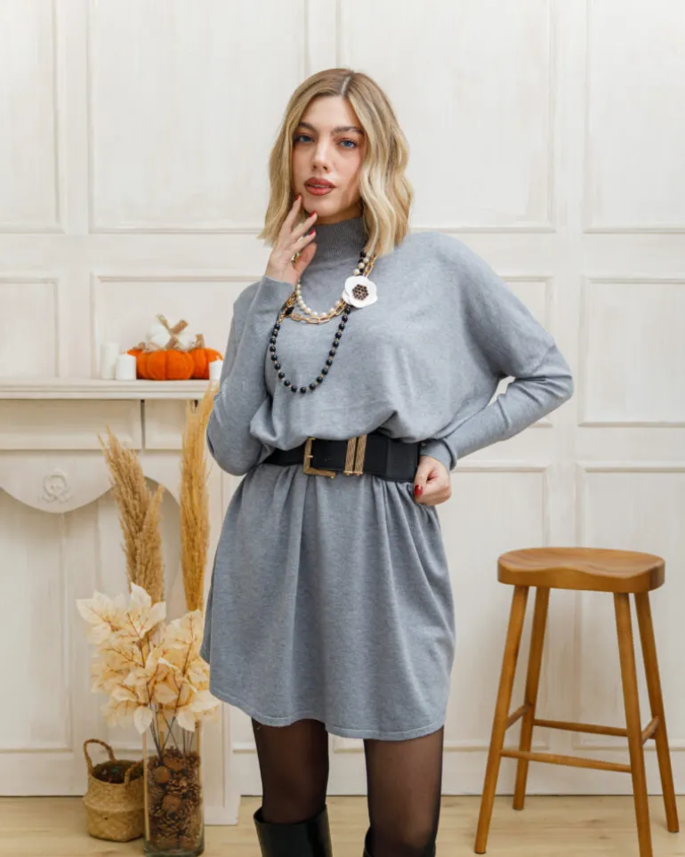 Abito pullover in maglia – G158