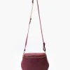 Baby ISABELLA borsa in pelle BORDEAUX – LOVING BAGS