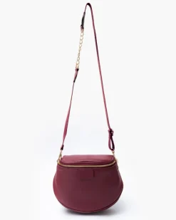 Baby ISABELLA borsa in pelle BORDEAUX – LOVING BAGS
