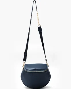 Baby ISABELLA borsa in pelle BLU NOTTE – LOVING BAGS