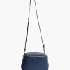 Baby ISABELLA borsa in pelle BLU NAVY – LOVING BAGS