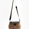 Baby ISABELLA borsa in pelle nera ANIMALIER – LOVING BAGS