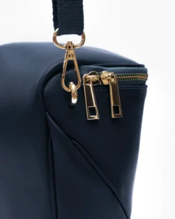 Baby ISABELLA borsa in pelle BLU NOTTE – LOVING BAGS