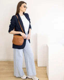 Baby ISABELLA borsa in pelle CUOIO – LOVING BAGS