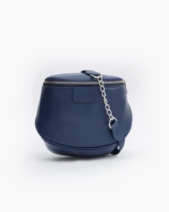 Baby ISABELLA borsa in pelle BLU NAVY – LOVING BAGS