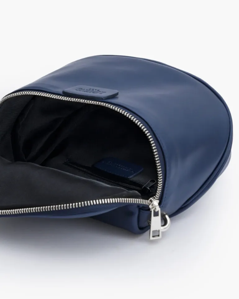 Baby ISABELLA borsa in pelle BLU NAVY – LOVING BAGS