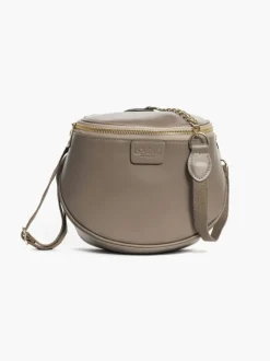 Baby ISABELLA borsa in pelle TORTORA – LOVING BAGS