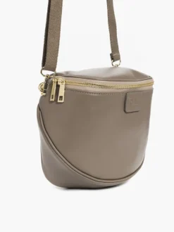 Baby ISABELLA borsa in pelle TORTORA – LOVING BAGS