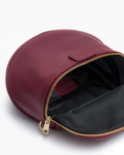 Baby ISABELLA borsa in pelle BORDEAUX – LOVING BAGS