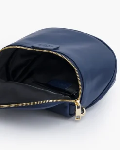 Baby ISABELLA borsa in pelle BLU NAVY – LOVING BAGS