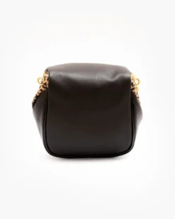 Baby ISABELLA borsa in pelle marrone ANIMALIER – LOVING BAGS