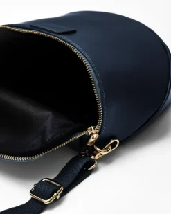Baby ISABELLA borsa in pelle BLU NOTTE – LOVING BAGS