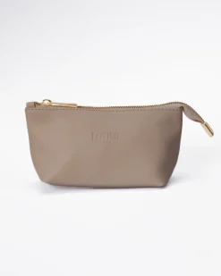 Beauty case in pelle NOAH – tortora