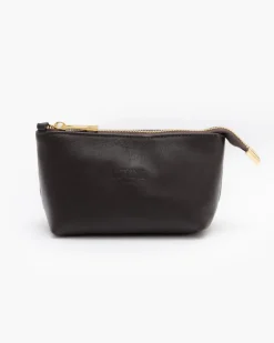 Beauty case in pelle NOAH – MARRONE