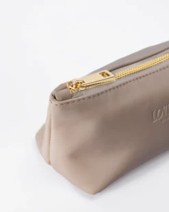 Beauty case in pelle NOAH – tortora