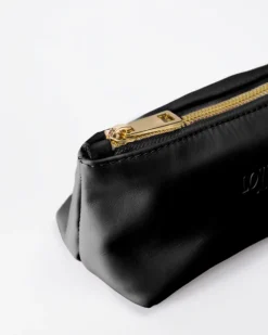 Beauty case in pelle NOAH – nero