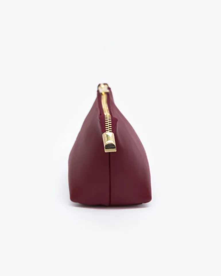 Beauty case in pelle NOAH – BORDEAUX