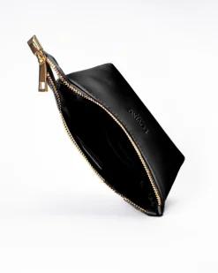 Beauty case in pelle NOAH – nero
