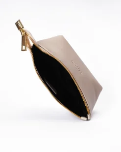 Beauty case in pelle NOAH – tortora
