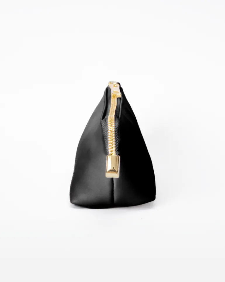 Beauty case in pelle NOAH – nero
